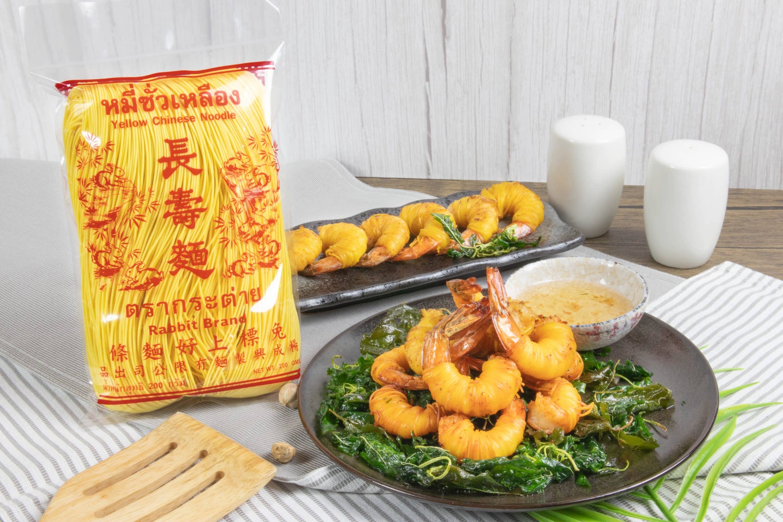 หมี่ซั่วกุ้งโสร่ง